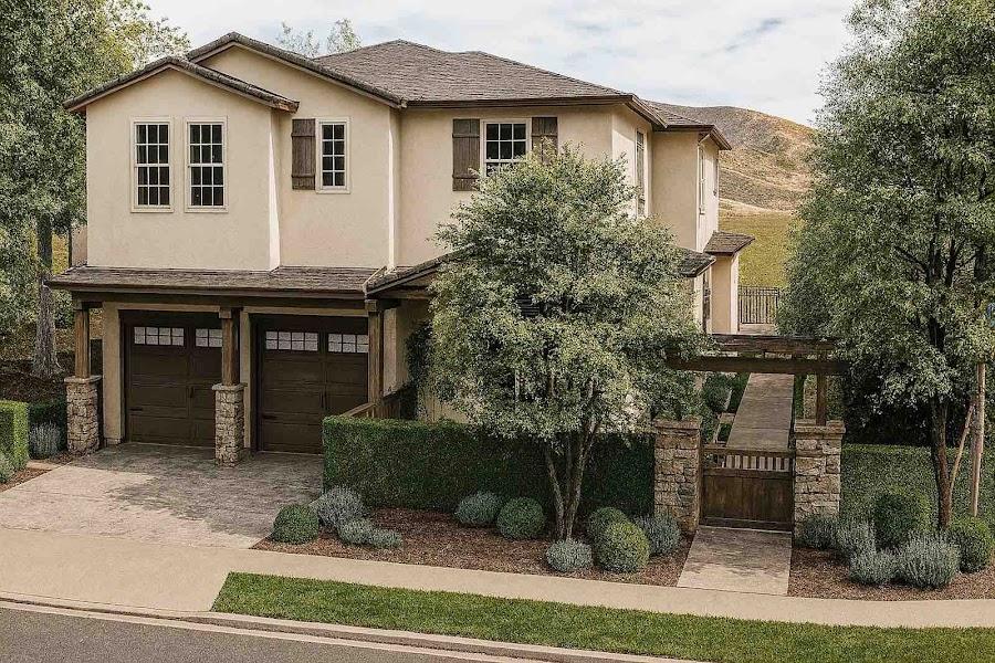 Luxury garden pavilion in Thousand Oaks
