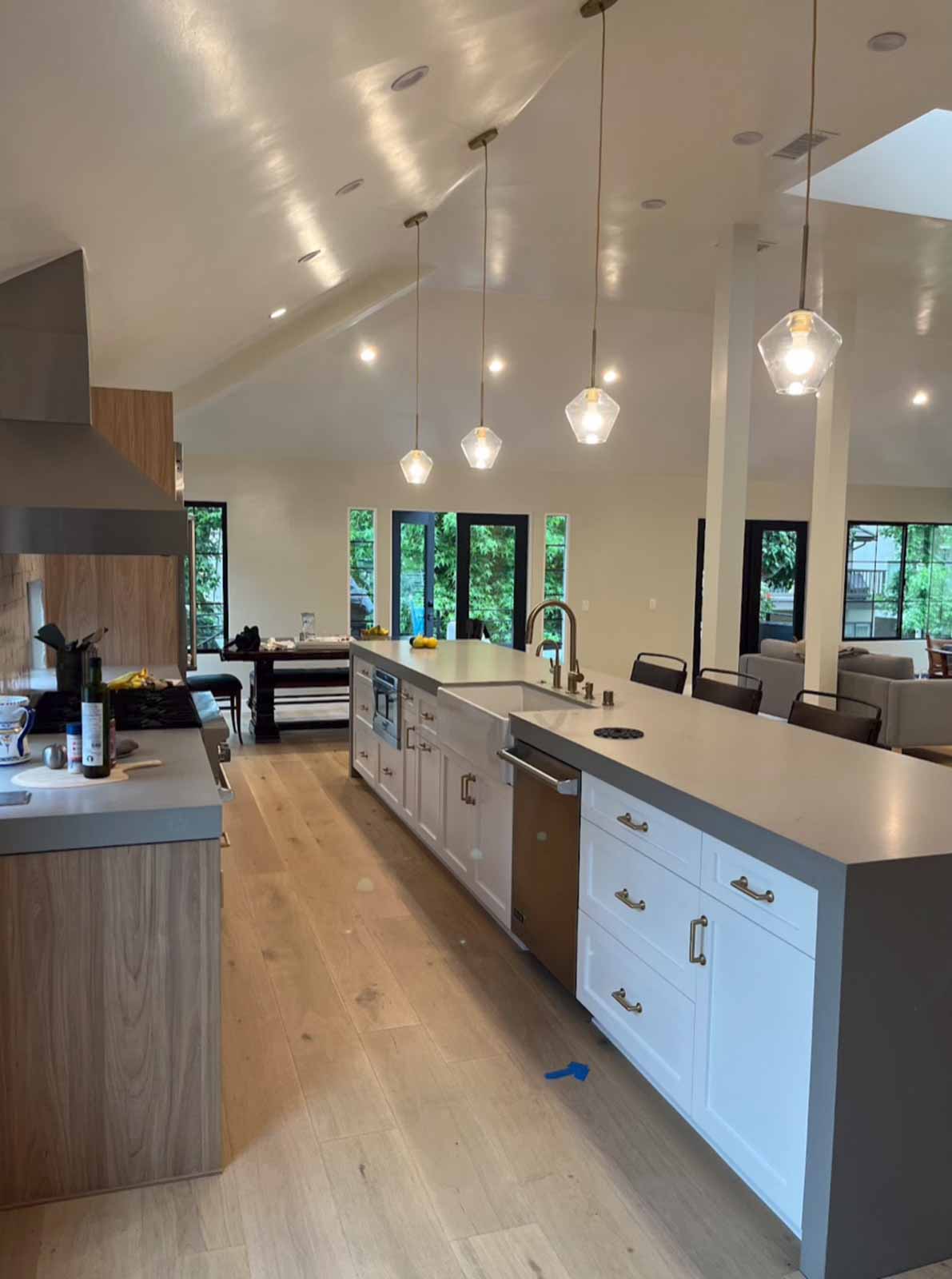 Long Beach kitchen full renovation with appliances
