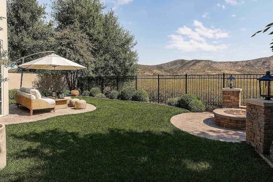 Thousand Oaks luxury garden pavilion landscape design